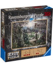 Пъзел-загадка Ravensburger от 368 части - Мистериозната градина -1